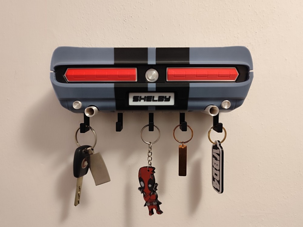 Gt 500 key hanger custom art