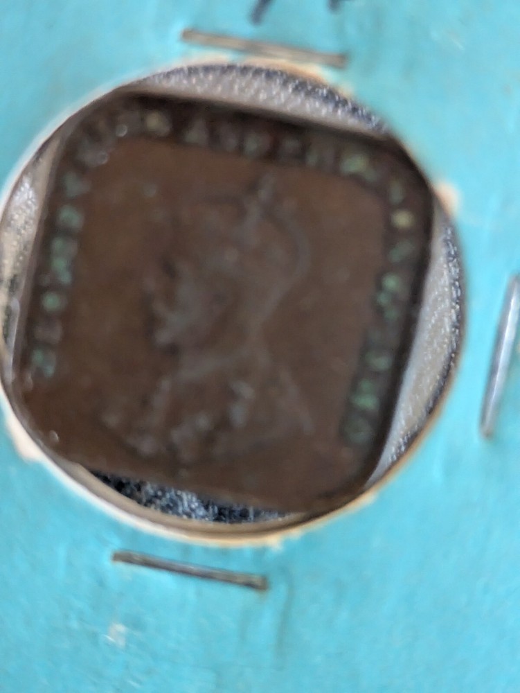 1920 STRAITS SETTLEMENTS  -1 CENT - KING GEORGE V