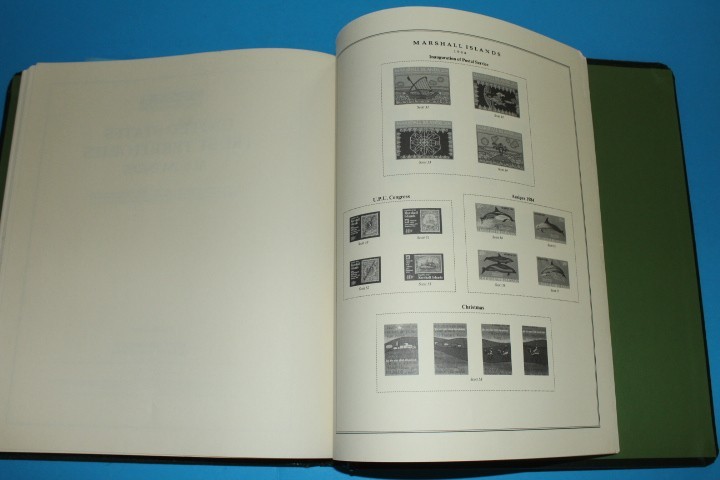 US Possessions Scott Specialty Green Album Pages Dustcase BlueLakeStamps GREAT