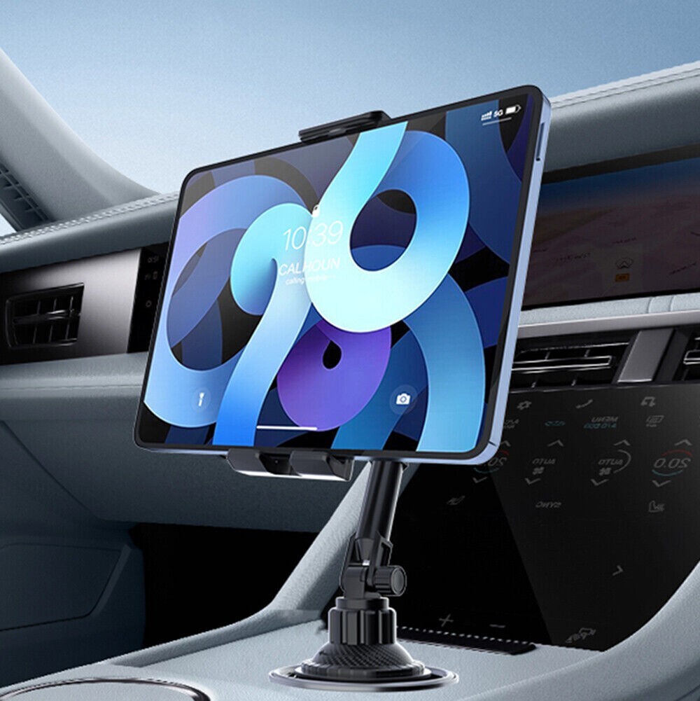 Universal Car Mount Car Cup Holder Phone Stand For 4.7-12.9" iPhone iPad Tablet