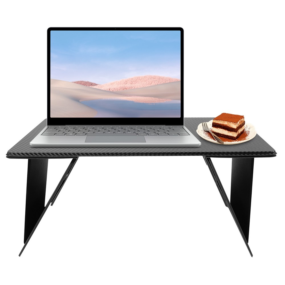 Foldable Laptop Table Tablet Desk Stand Bed Sofa Tray Adjustable 44*24*20 Cm