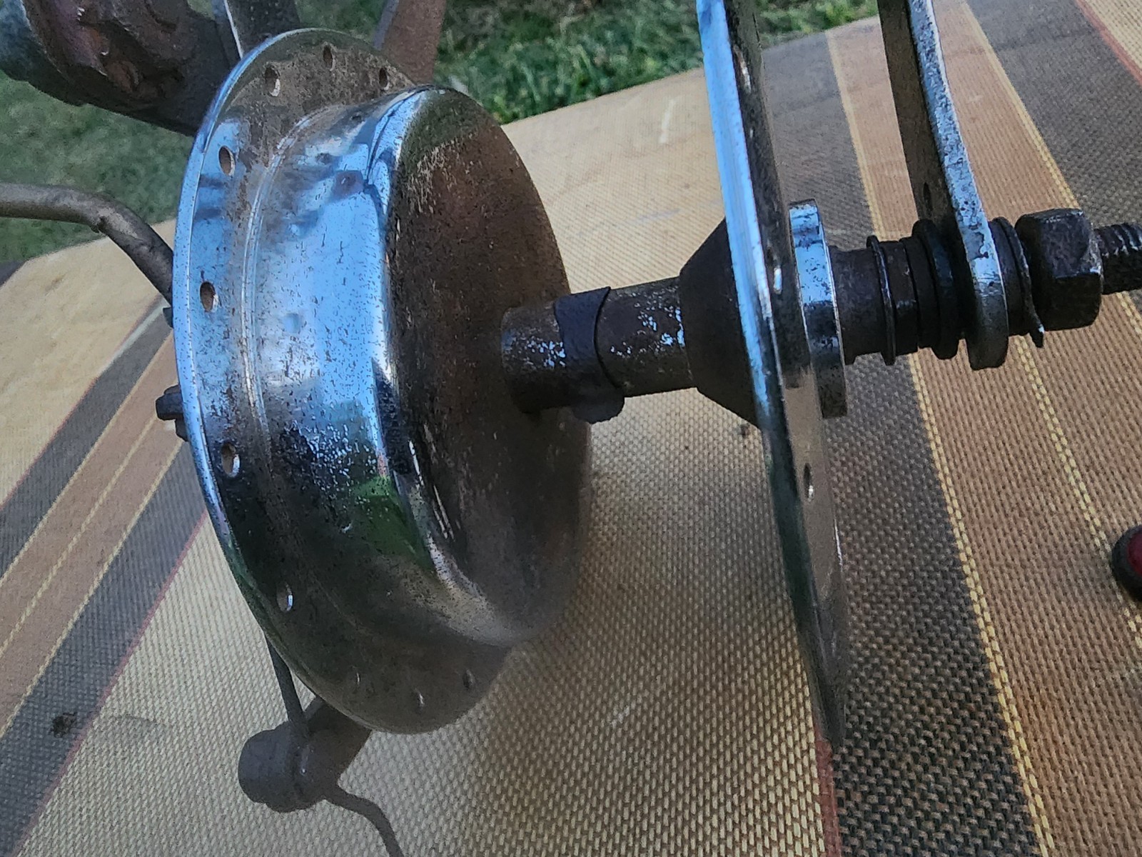 ORIGINAL 50'S COLUMBIA 5 STAR SUPERB BALLOON TIRE BIYCYCLE SPRINGER W/ KEY