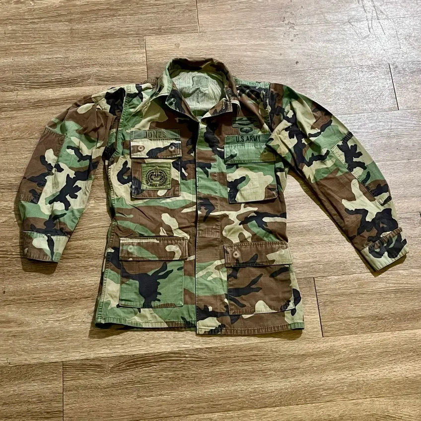 M81 Woodland uniform combat shirt - Nylon & Ripstop