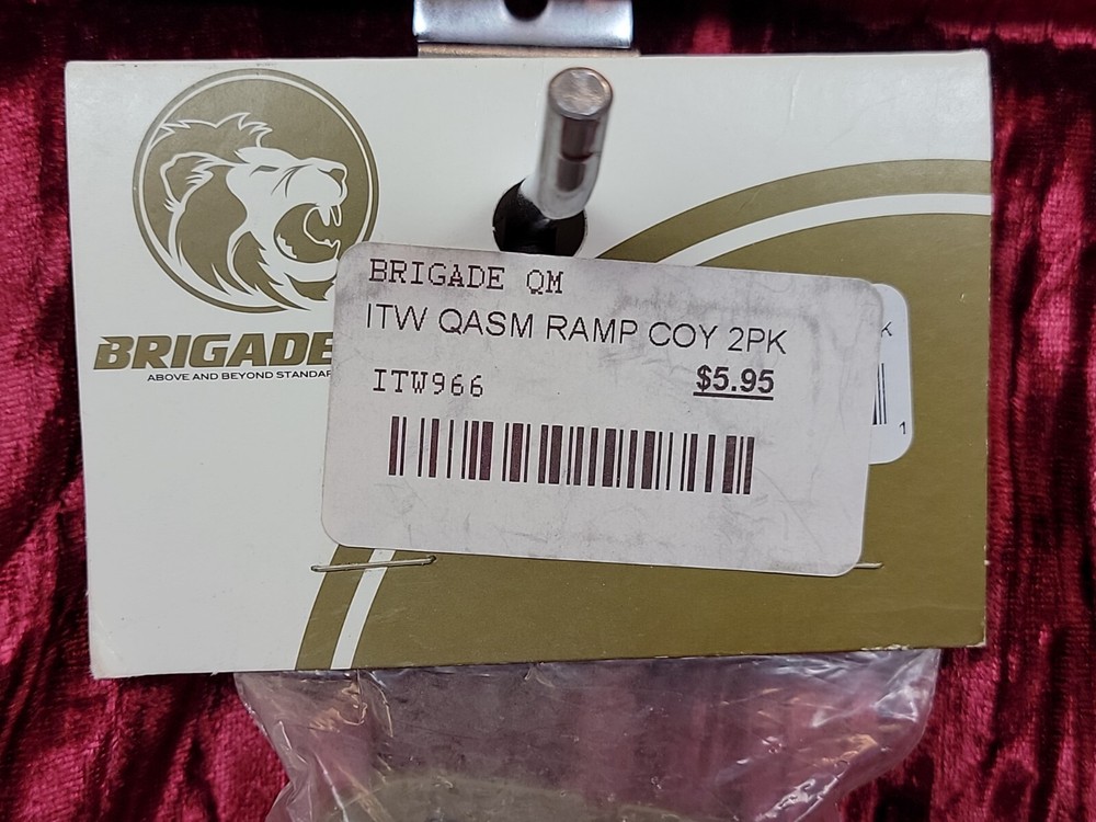 ITW ITW903 QASM-RAMP Quick Attach Rail Accessory Mounting Platform brown coyote