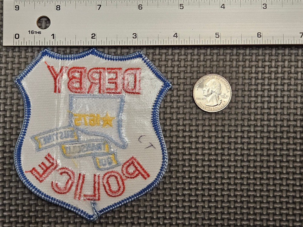 Derby Connecticut CT Police Patch *NEW*