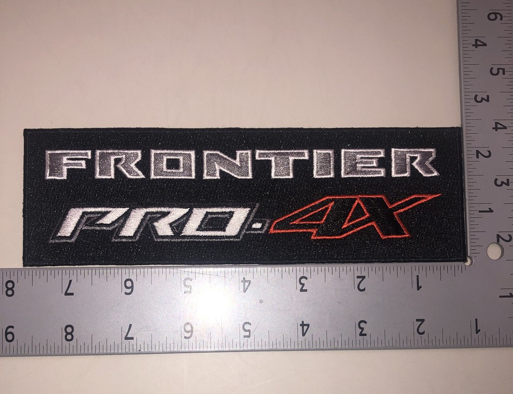 Nissan Frontier Pro 4x Patch 7.75”x2.5”