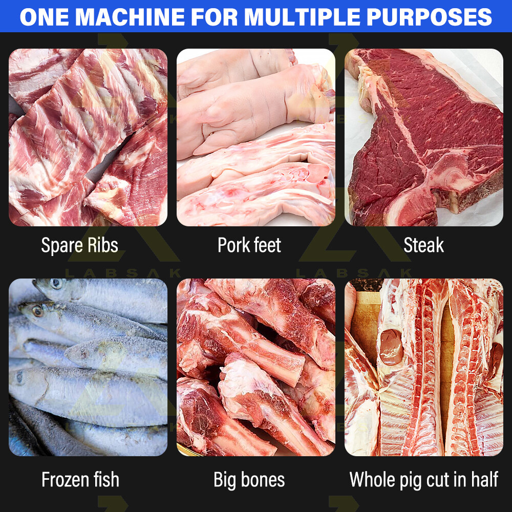 1200W Electric Handheld Bone Saw Frozen Meat Meat Bone Wood Cutting Machine