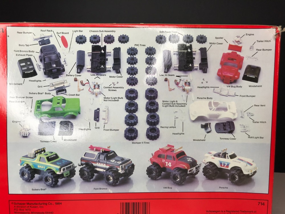 Schaper Stomper II Deluxe Custom Kit Box & Instructions only 714