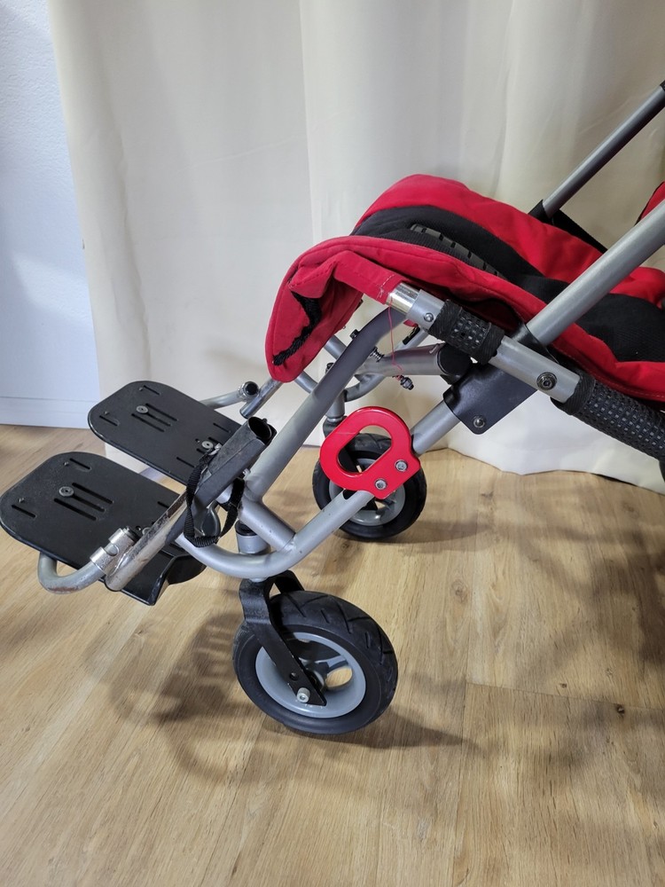 Convaid Cruiser 16” Special Needs Stroller Wheelchair Red