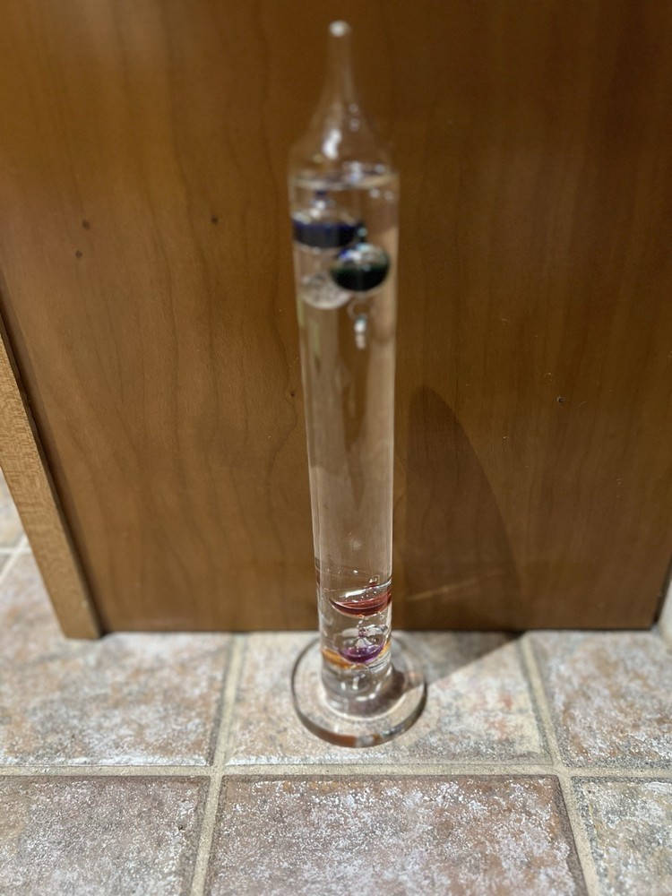 Galileo Glass Thermometer