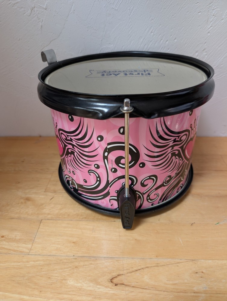 First Act Discovery Tom Drum Pink Heart Wings