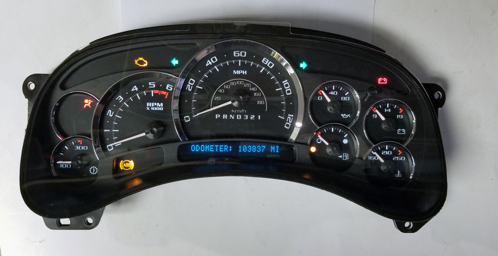 CADILLAC ESCALADE  INSTRUMENT CLUSTER CORE CHARGE