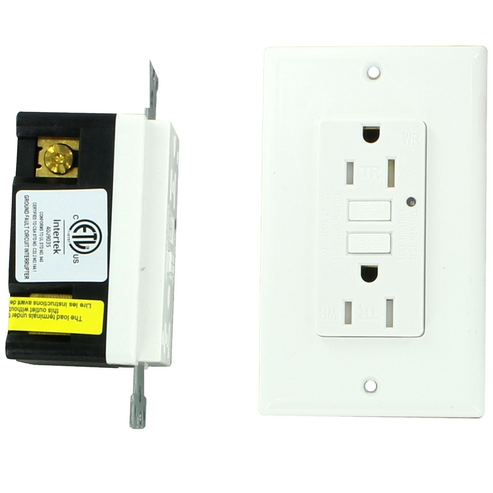 10 Pack GFCI 15AMP Tamper-Resistant Self-Testing Duplex Receptacles New