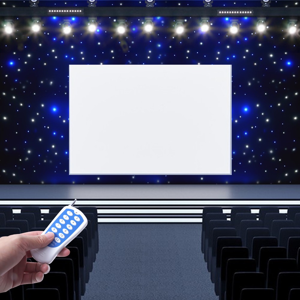 Velvet LED Stage Backdrop Star Curtain DMX512 Background Starry Sky W Controller