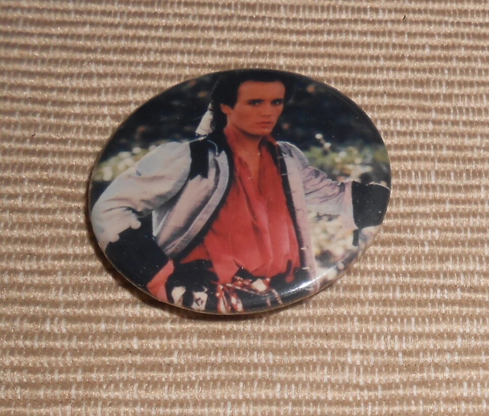 Adam Ant Button Pin Back 1 3/4"