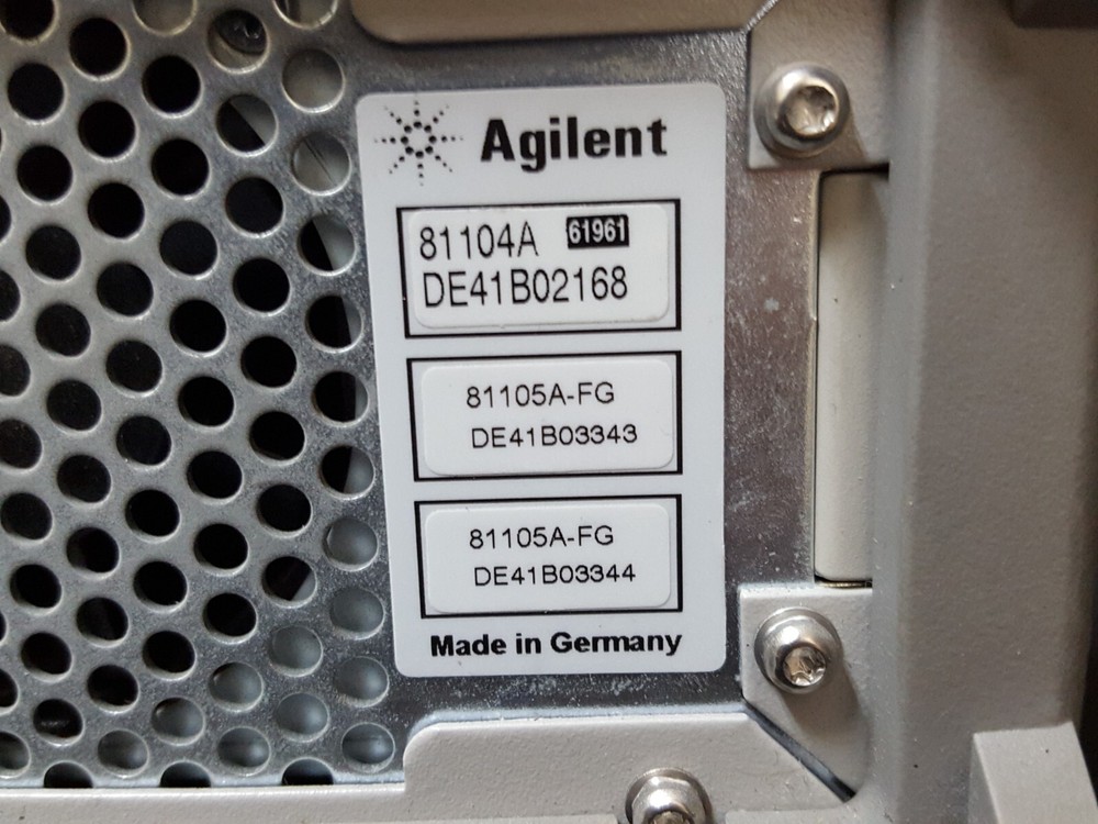 Agilent 81104A : 80 MHz Pulse-/ Pattern Generator, AS-IS (2168)