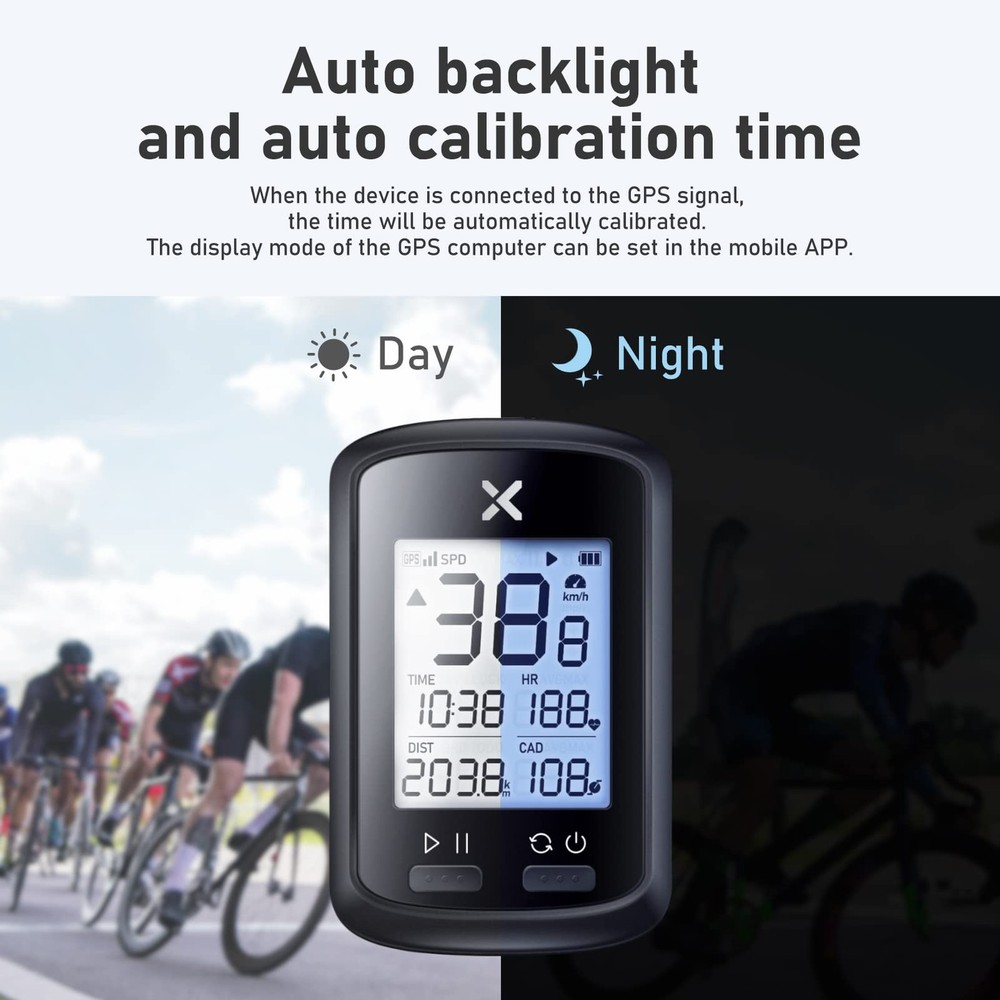 XOSS G+ GPS Bike Computer Wireless Speedometer Odometer ANT+ Bluetooth