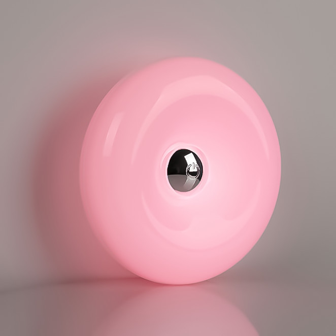 Aesthetic Doughnut Night Lamp-3 Cozy Ambient Light,Touch Control,Acrylic lampsha