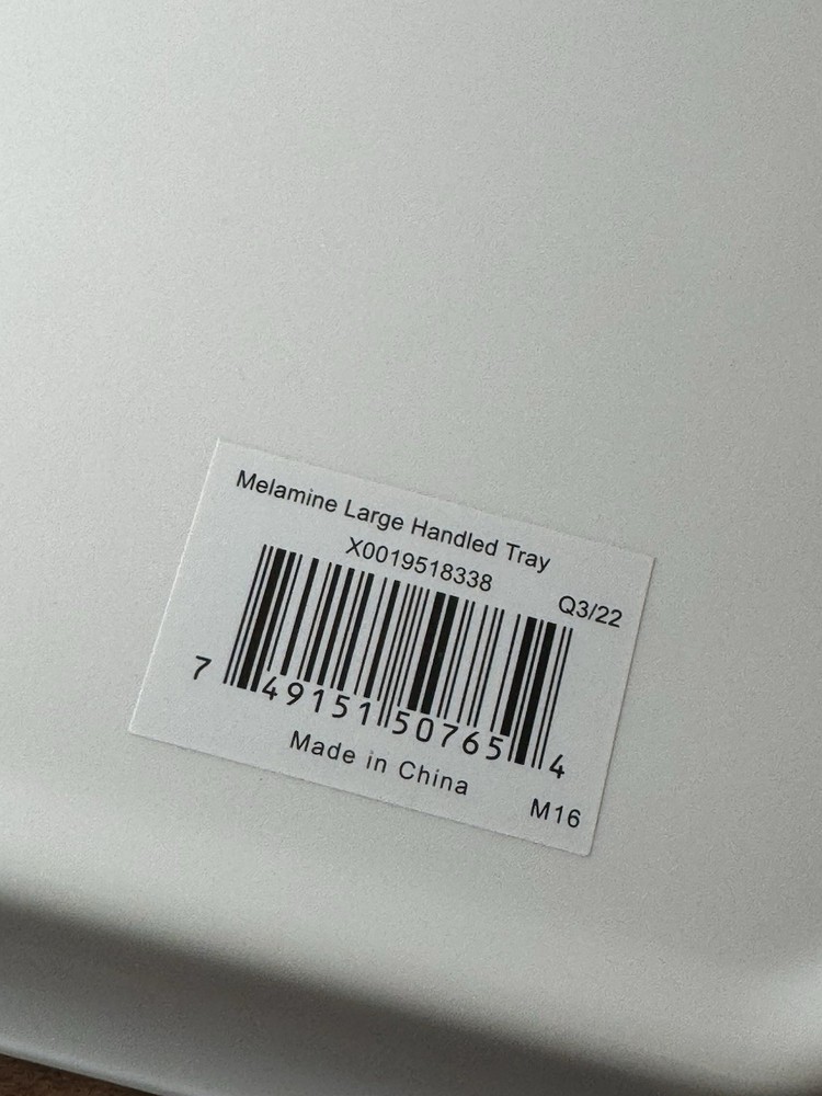 NEW Spode Christmas Tree Melamine Large Handled Tray 19” X 12”