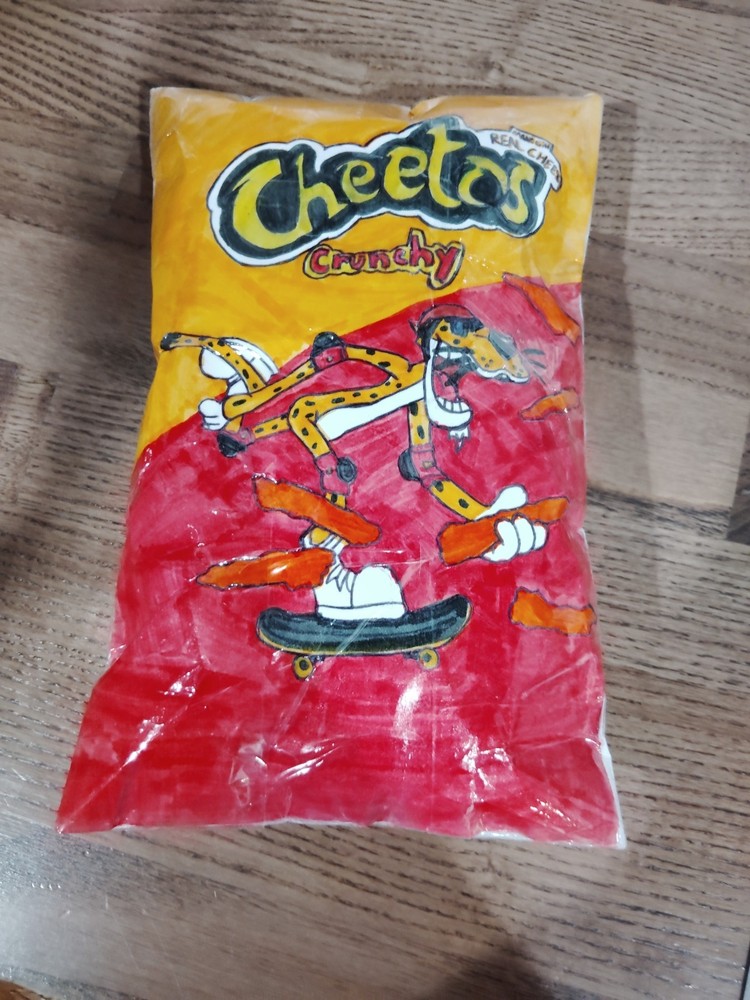 Cheetos Crunchy Handmade Paper Squishy