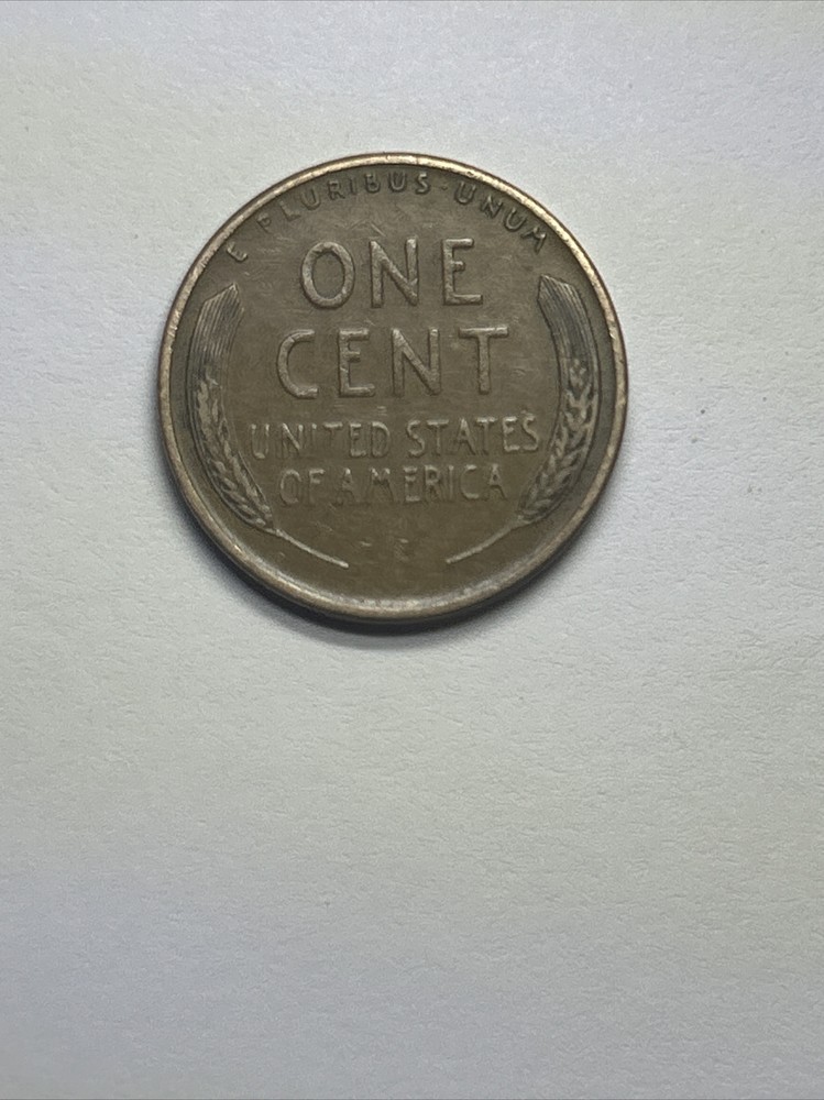 RARE 1944 Wheat Penny Cent Coin Error LETTERS mISSING