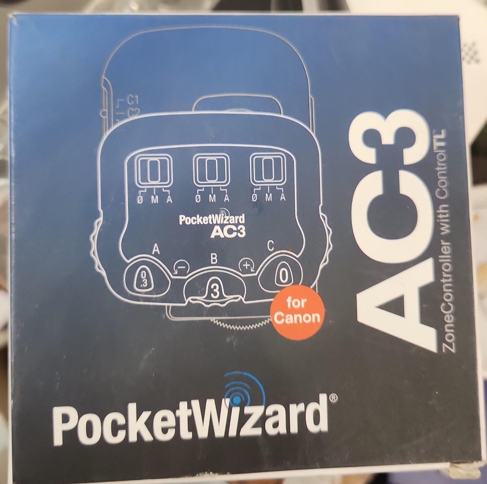 PocketWizard Flex AC3 Zone Controller Canon AC3 For Canon Open box