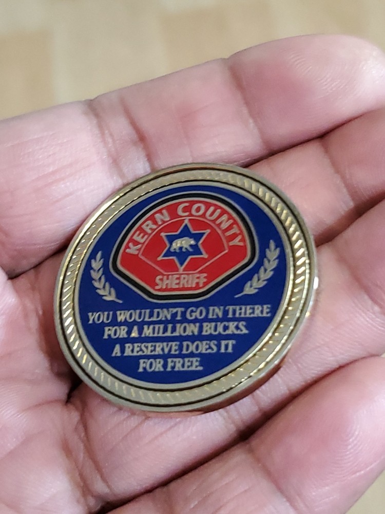 Kern County Sheriff Challenge Coin