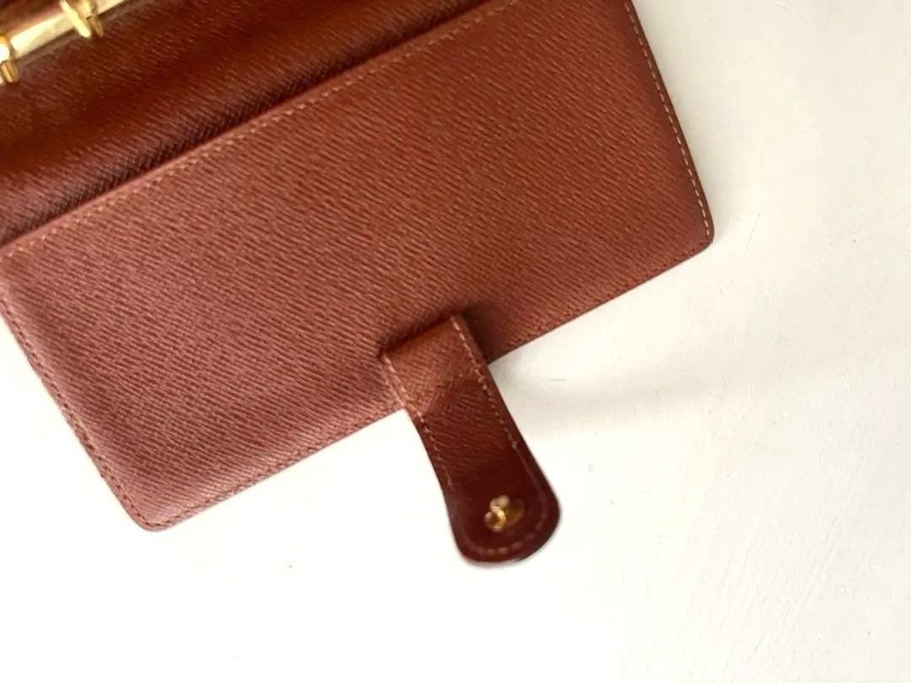 Louis Vuitton Monogram Notebook Cover Monogram Design Excellent Condition