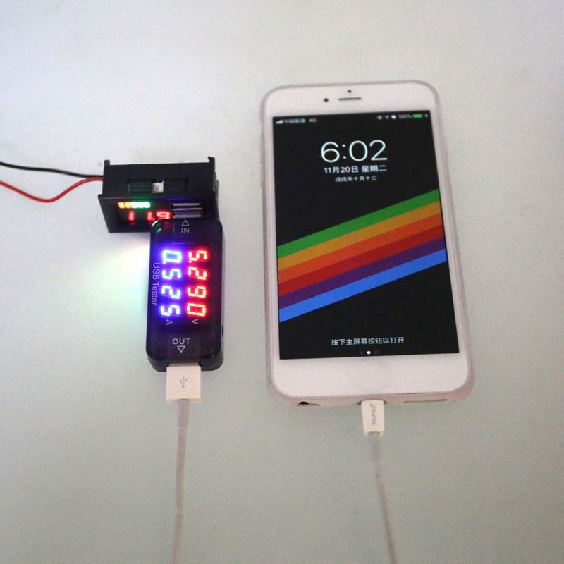 Car Motorcycle Digtal Voltmeter with 2 USB 12V Display Board