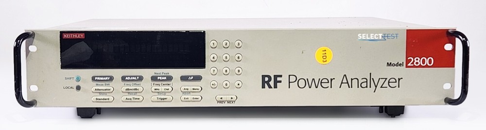 KEITHLEY 2800 RF TELECOM POWER ANALYZER ****LOOK**** (REF.: 872L)