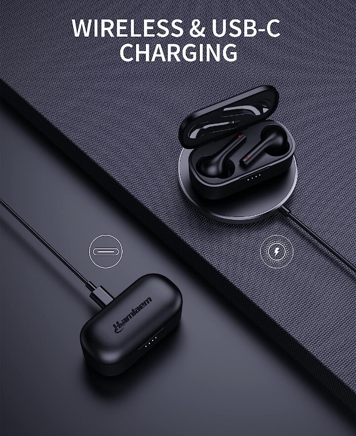 "HAMLAEM" TRUE WIRELESS EARBUDS