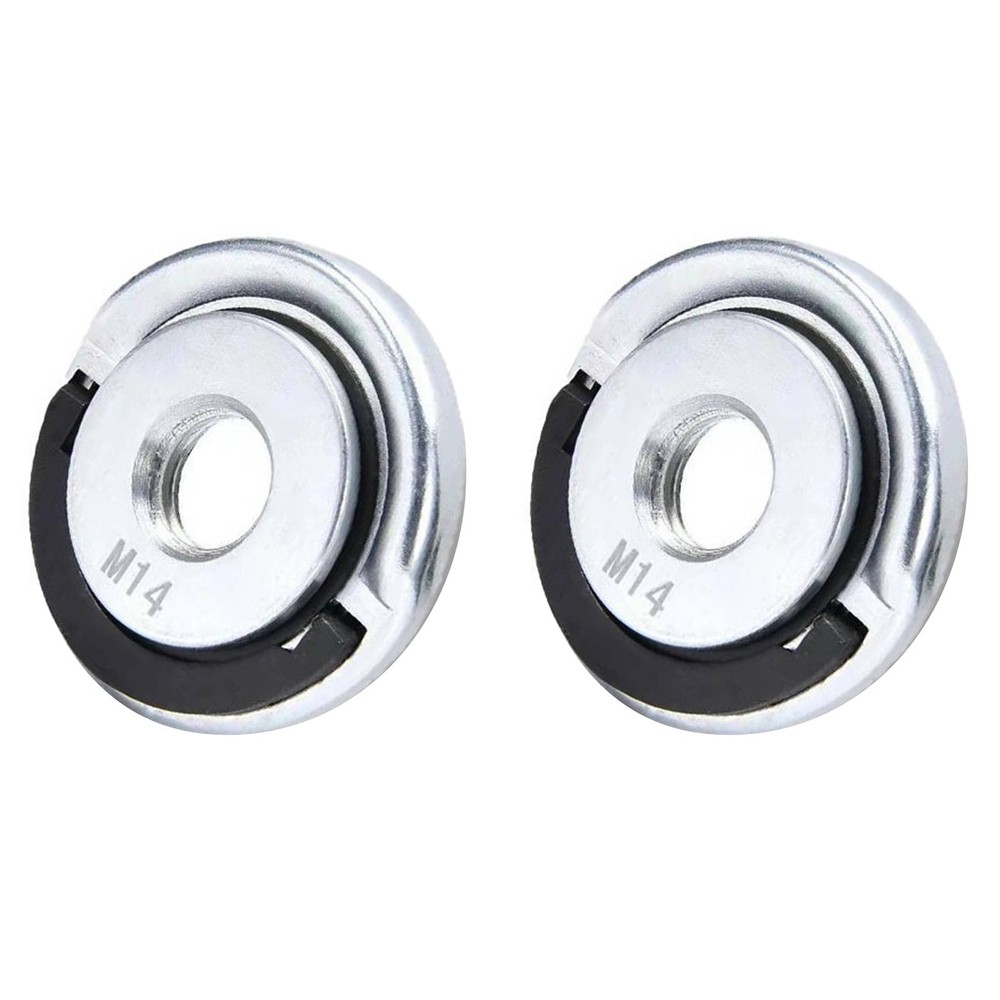 2PCS M14 Self-Locking Press Plate for Grinders Compatible with Diamond Plates