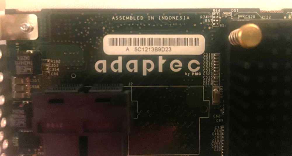 Adaptec ASR-7805 6Gbs SAS HBA PCI-E 3.0 X8 - 1GB Cache RAID Controller Card