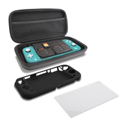 Nyko Travel Kit Protective Case Accessory Pack for Nintendo Switch Lite
