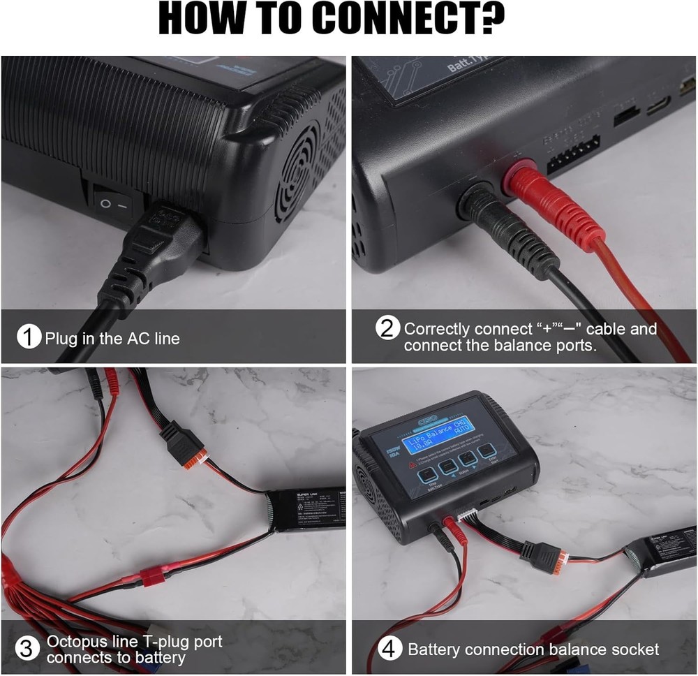 Fast Charging 1-15S NiMH PB Smart Batteries