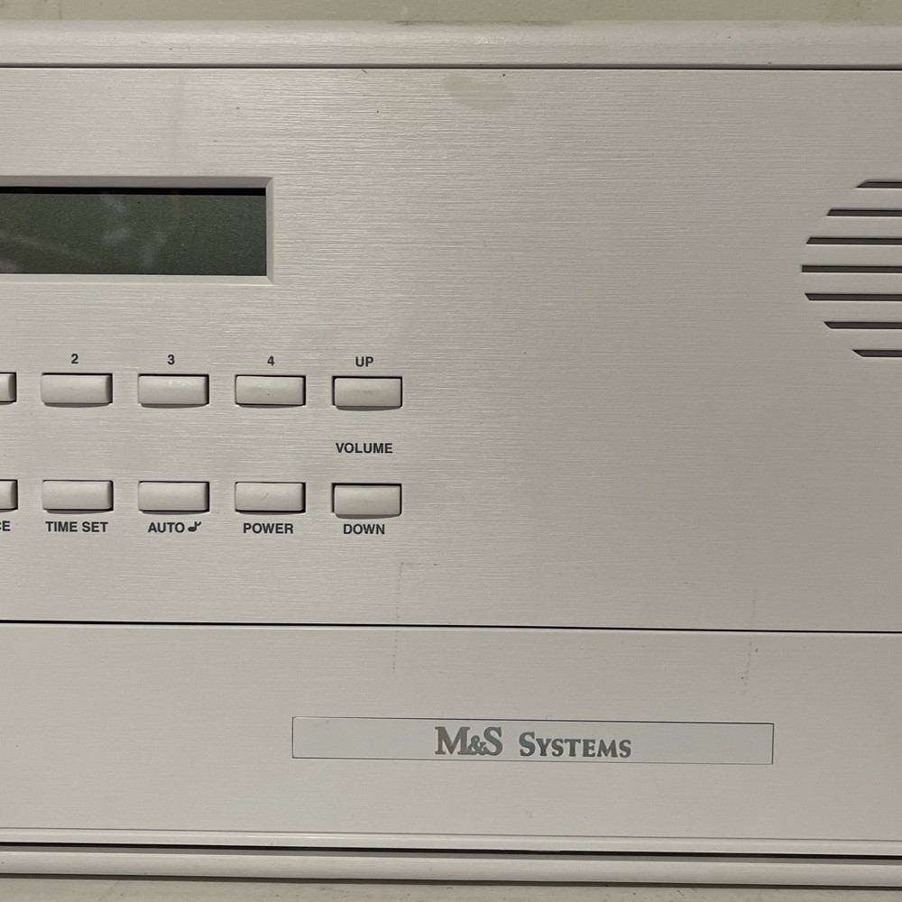 M&S Systems Model MC602 Intercom Panel (FOR PARTS, AS-IS)