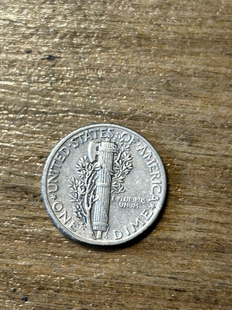 1941 Mercury Dime XF+