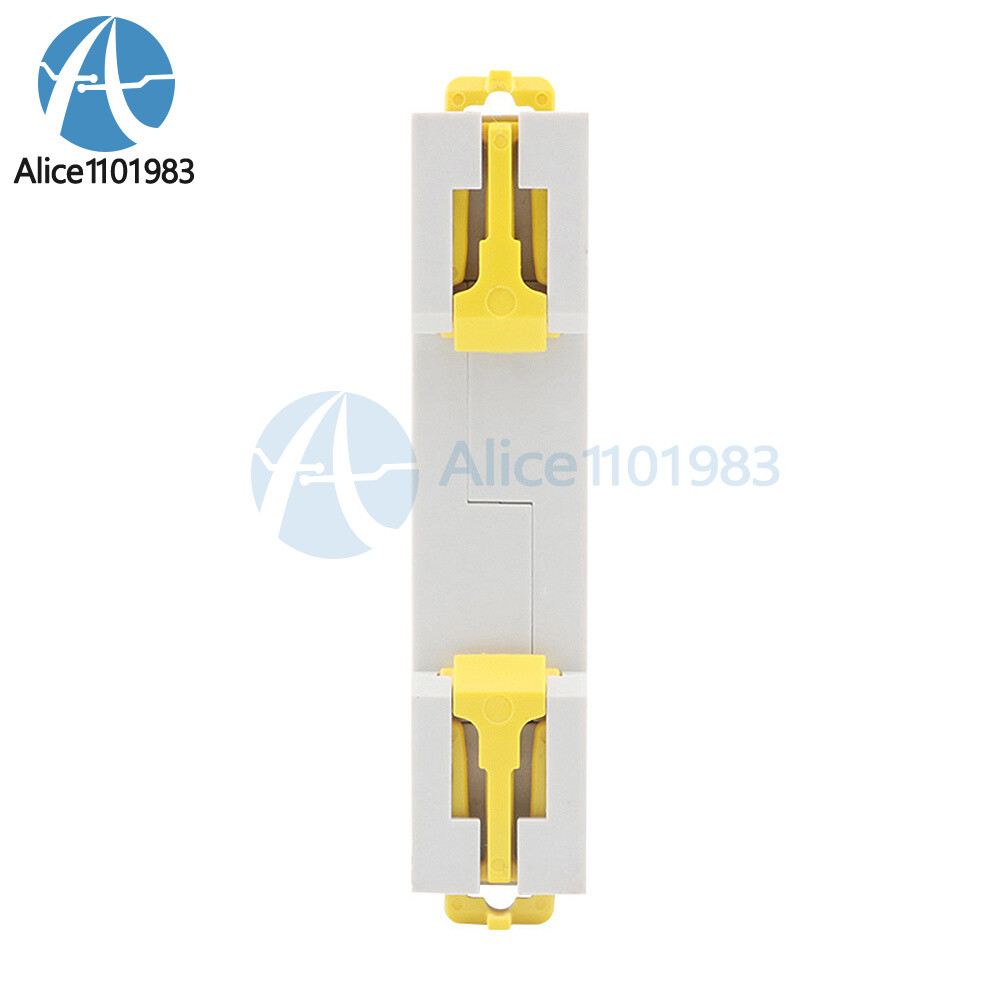 SDM010 Rail Mount Three Phase Voltage Meter AC80-500V Mini Modular Voltmeter LED
