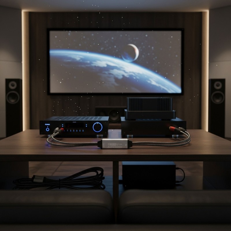 Studio Grade Audios Noise Isolator Filter for Devices Long Last Stability