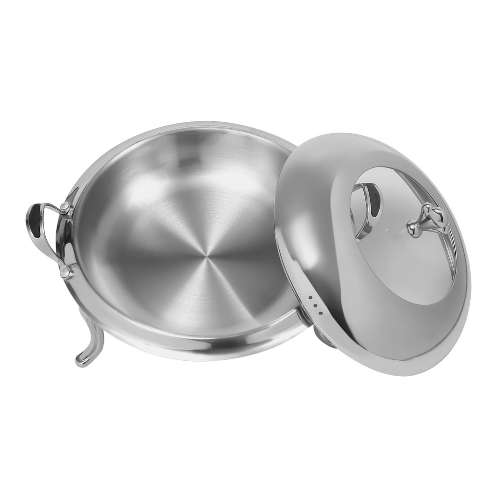 2.5L Round Stainless Steel Chafing Dish Set - Elegant Buffet Warmer