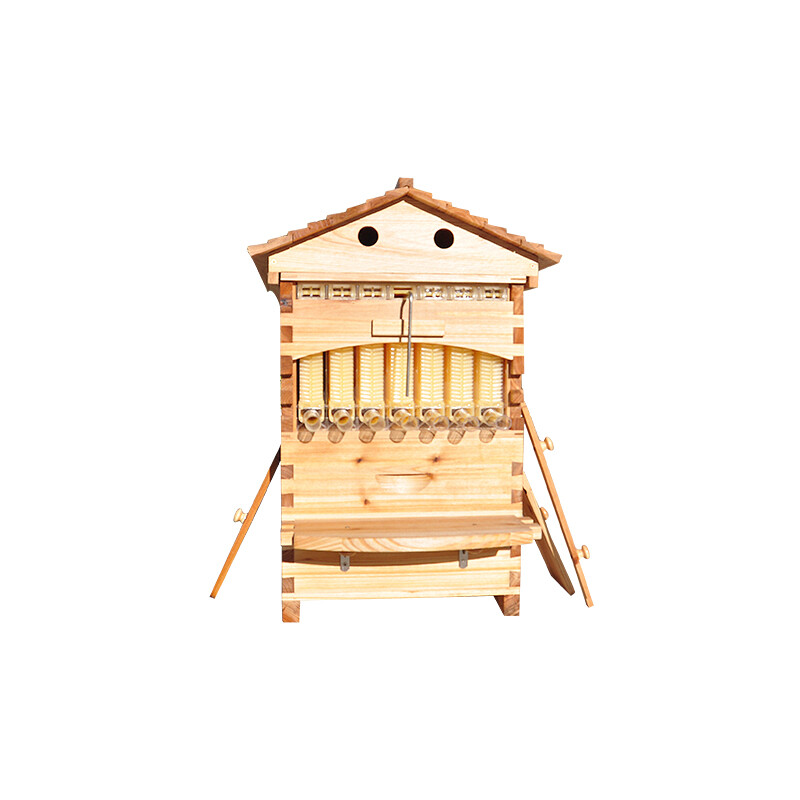 Auto Bee Hives Beekeeping Boxes Honey House + 7 x Beekeep Frames + HAVE STAND US