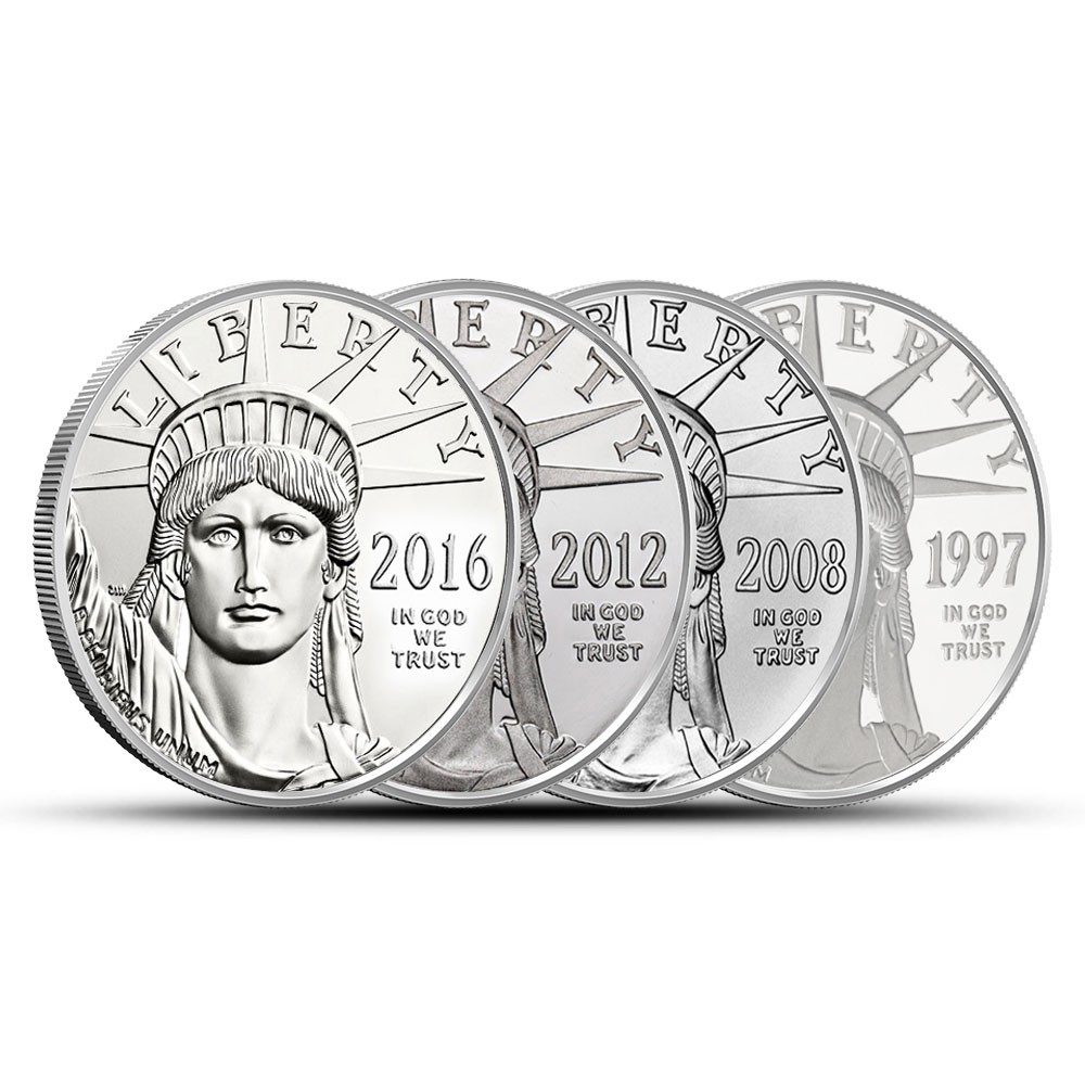 1 oz Proof American Platinum Eagle Coin (Box, CoA, Random Year)