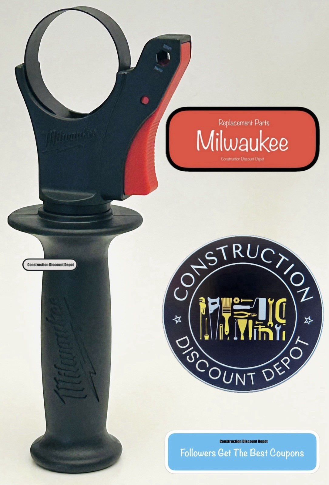 Milwaukee Replacement handle for M18 Cordless Rotary Hammer Drill