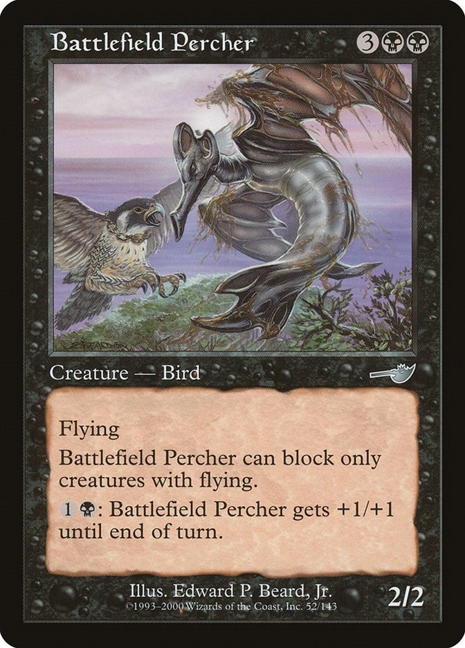 Battlefield Percher Nemesis 52 MTG MP
