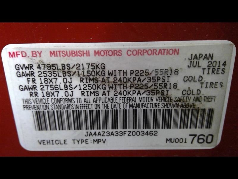 OUTLANDER 2014-2015 Speedometer 361462