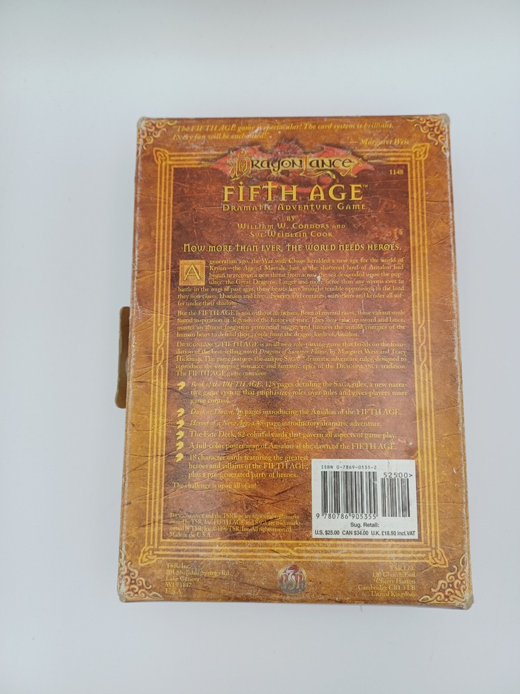 DragonLance - Fifth Age Dramatic Adventure Game