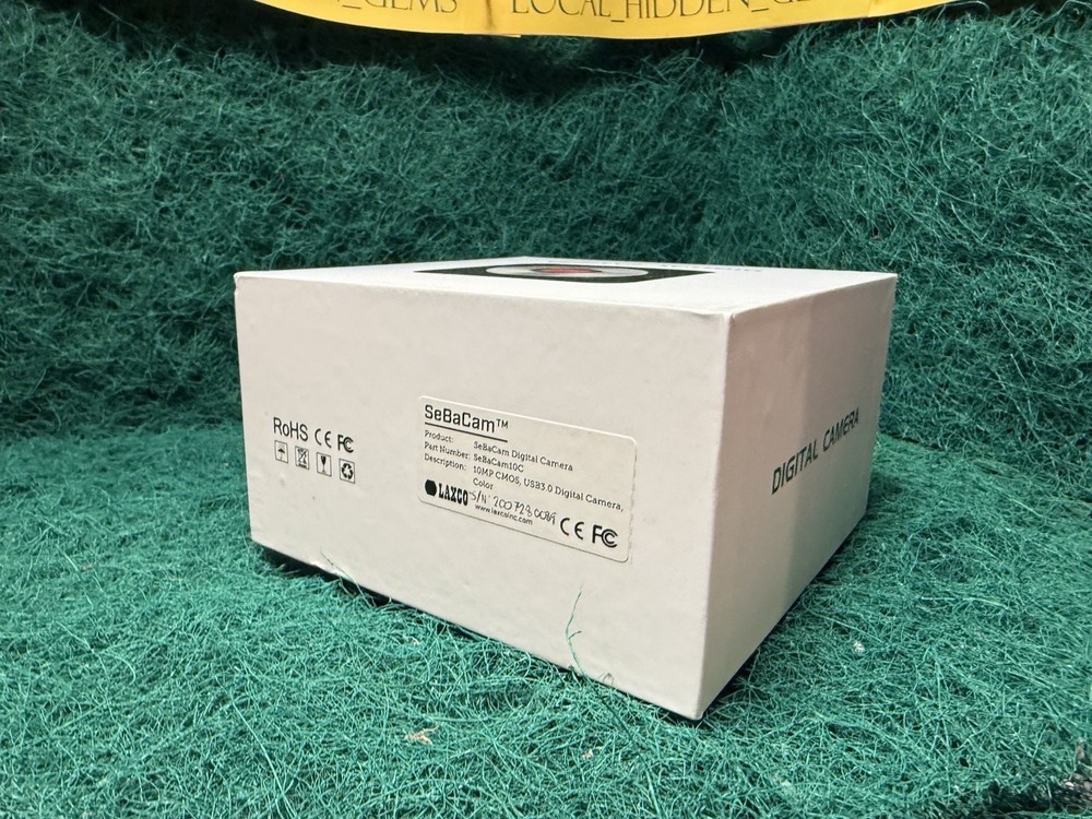 LAXCO SEBACAM10C Digital Microscope Camera 10MP CMOS USB3.0