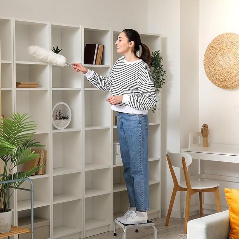 Heavy Duty Step Stool Rust Resistant Slip Resistant Multi Purpose Support Stool