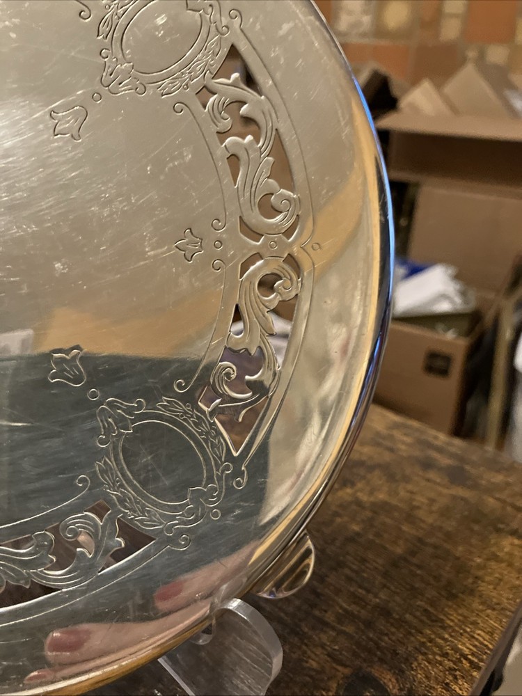 Reed & Barton Silver Plated 8” Trivet #150