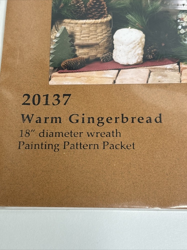 Kenna & Donna Designs Warm Gingerbread Painting Pattern Packet